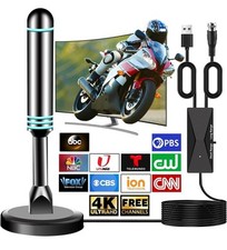 Usado, Antena de TV para canais locais, antena interna para Smart TV, antena digital para comprar usado  Enviando para Brazil