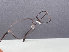 Armações de óculos Porsche femininas Braun angular retangular estreita titânio P6009 Np comprar usado  Enviando para Brazil
