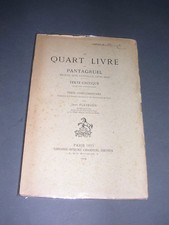 Rabelais .plattard quart d'occasion  Lyon V