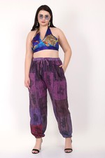 Lote misto unissex nepalês patchwork calça de algodão hippie calça jogger atacado comprar usado  Enviando para Brazil