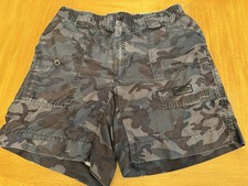 Shorts de pesca masculino AFTCO verde camuflado azul água tamanho 32 vintage comprar usado  Enviando para Brazil