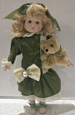 Vintage porcelain doll for sale  BEDFORD