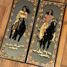 Vtg prints foil for sale  Linn