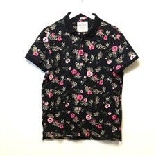 Camisa polo masculina manga curta HOLLISTER Epic Flex havaiana tropical floral AOP M comprar usado  Enviando para Brazil