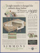 Vintage 1926 simmons for sale  Chattanooga
