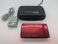 Console portátil Nintendo 3DS vermelho chama CTR-001 EUA carregador estojo stylus testado muito bom estado comprar usado  Enviando para Brazil