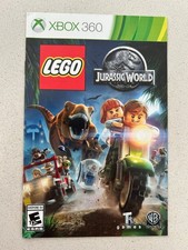 LEGO JURASSIC WORLD - XBOX 360 - MANUAL DE INSTRUÇÕES, usado comprar usado  Enviando para Brazil
