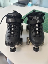 Patins femininos Sure Grip Rock GT-50 preto com cadarço 8 rodas de mármore comprar usado  Enviando para Brazil
