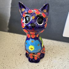 Mexican talavera cat for sale  Walnut Creek