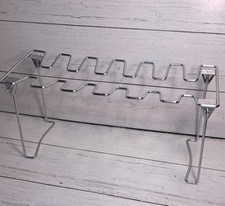 Rack para perna de frango para grelha 12 slots rack de baqueta de frango de aço inoxidável..., usado comprar usado  Enviando para Brazil