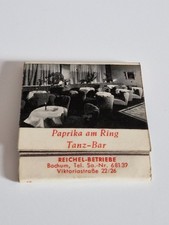 Streichholzheftchen paprika ri gebraucht kaufen  Halstenbek