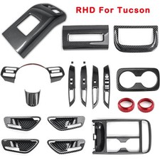 9 itens padrão de fibra de carbono ABS para acessórios de acabamento interno Tucson 2025 2026 comprar usado 9 itens padrão de fibra de carbono ABS para acessórios de acabamento interno Tucson 2025 2026 comprar usado  Enviando para Brazil