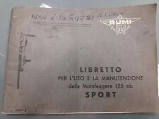 Rumi sport libretto usato  Lucca