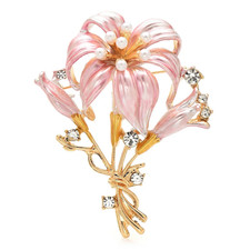 Gold enamel rhinestone for sale  New York