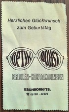 Werbegeschenk brillenputztuch  gebraucht kaufen  Brechen