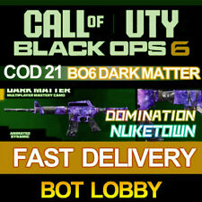 🟠Call_Of_Duty Black_Ops 6 BO6🟠AFK Bot Lobby ✅ Camos de materia oscura✅ Nuketown✅009 segunda mano  Embacar hacia Argentina