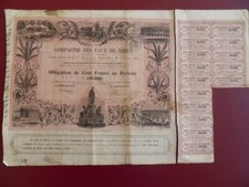 Obligation compagnie eaux d'occasion  Aix-en-Provence-