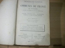 Dictionnaire communes algerie d'occasion  Samadet