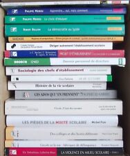 Lot pédagogie sociologie d'occasion  Mazamet