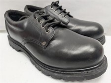 Caterpillar black leather for sale  UK