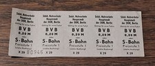 Bvb bahn fahrkarte gebraucht kaufen  Berlin