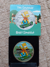 Silbermünze bart simpson gebraucht kaufen  Meschede