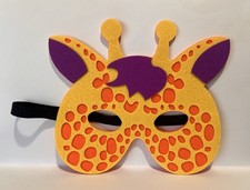 Felt giraffe mask for sale  LONDON