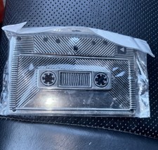 Fivela de cinto de aço inoxidável toca-fitas cassete toca-fitas retrô gravador de música DJ comprar usado  Enviando para Brazil