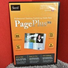Serif pageplus desktop for sale  SOUTHPORT