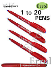 Manuscript handwriting pen. for sale  PETERBOROUGH