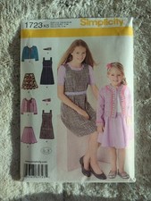 Simplicity 1723 girls for sale  Cedar Rapids