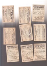 Lotto figurine album usato  Trieste