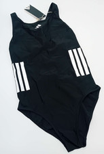 Używany, adidas Jednoczęściowy strój kąpielowy Dziewczęcy 3-STRIPES Rozmiar 164 na sprzedaż  PL