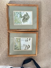 Pair vintage framed for sale  LONDON