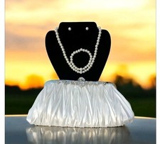 Ladies white evening for sale  WIGAN