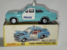 Antigo carro de polícia Dinky Toys 270 Ford Escort Panda. Novo na caixa comprar usado  Enviando para Brazil