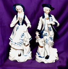 Pair porcelain figurines for sale  LONDON