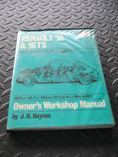 Renault 16ts haynes for sale  BEDLINGTON