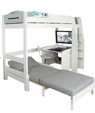 Cabin bed desk for sale  PRESTON