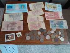 Używany, OGROMNY ZESTAW MIESZANYCH VINTAGE CCCP, MONETY ZSRR, BANKNOTY, ZNACZKI OBLIGACJI LOTTO na sprzedaż Używany, OGROMNY ZESTAW MIESZANYCH VINTAGE CCCP, MONETY ZSRR, BANKNOTY, ZNACZKI OBLIGACJI LOTTO na sprzedaż  PL
