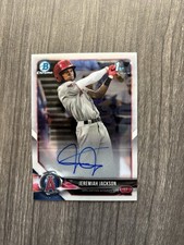 2018 Bowman Chrome Auto 1st Draft Jeremiah Jackson Rookie #CDA-JJ RC Rookie comprar usado  Enviando para Brazil