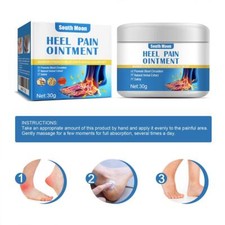 Usado, Pomada para dor no calcanhar 30g, para homens e mulheres (3) g5kq comprar usado  Enviando para Brazil