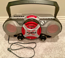 Usado, Sony XPLOD BOOMBOX CD/Cassete/Rádio/Aux (CFD-G505) com Cabo de Alimentação VTG EUC Testado comprar usado  Enviando para Brazil