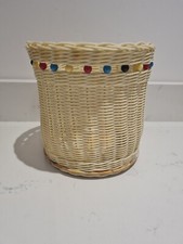 Vintage rattan wicker for sale  MELTON MOWBRAY