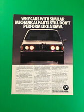 1977 BMW 320i ORIGINAL VINTAGE IMPRESSO ANÚNCIO ANÚNCIO IMPRESSO comprar usado  Enviando para Brazil
