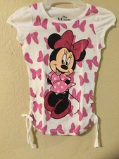 Disney Minnie Mouse Il Spotty Fiocco Rosa T Shirt Manica Corta Ragazza Misura comprar usado  Enviando para Brazil