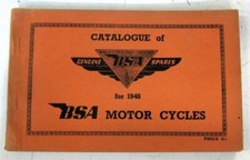 Bsa illustrated motorcycle for sale  LEICESTER
