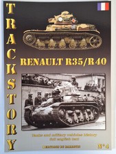 TRACKSTORY No. 4 Renault R35 / R40 Tank Panzer Modellbau 9782952098830 comprar usado  Enviando para Brazil