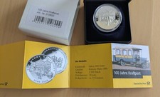 Silber medaille 100 gebraucht kaufen  Tannheim