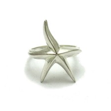 Plain Anel De Prata Esterlina Genuíno Sea Star sólido 925 perfeita qualidade Imperatriz, usado comprar usado  Enviando para Brazil